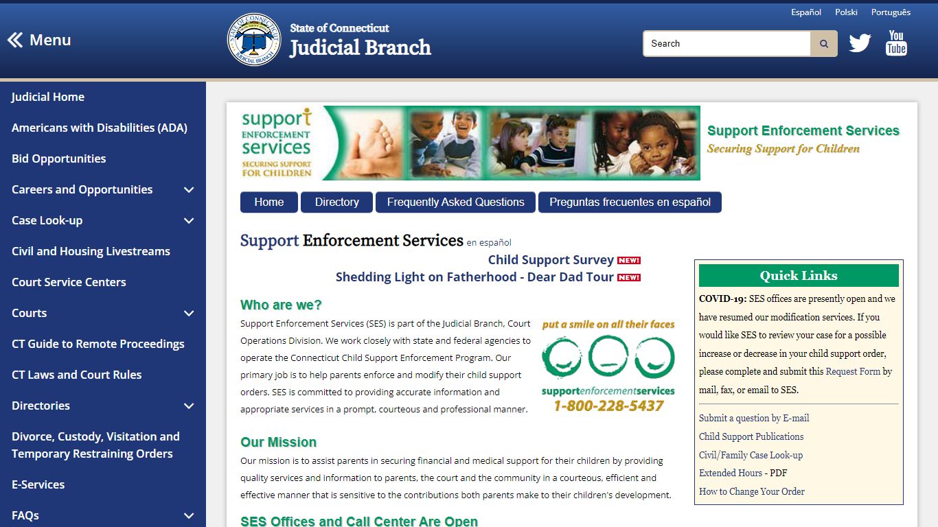 Child Support Enforcement - CT Judicial Branch