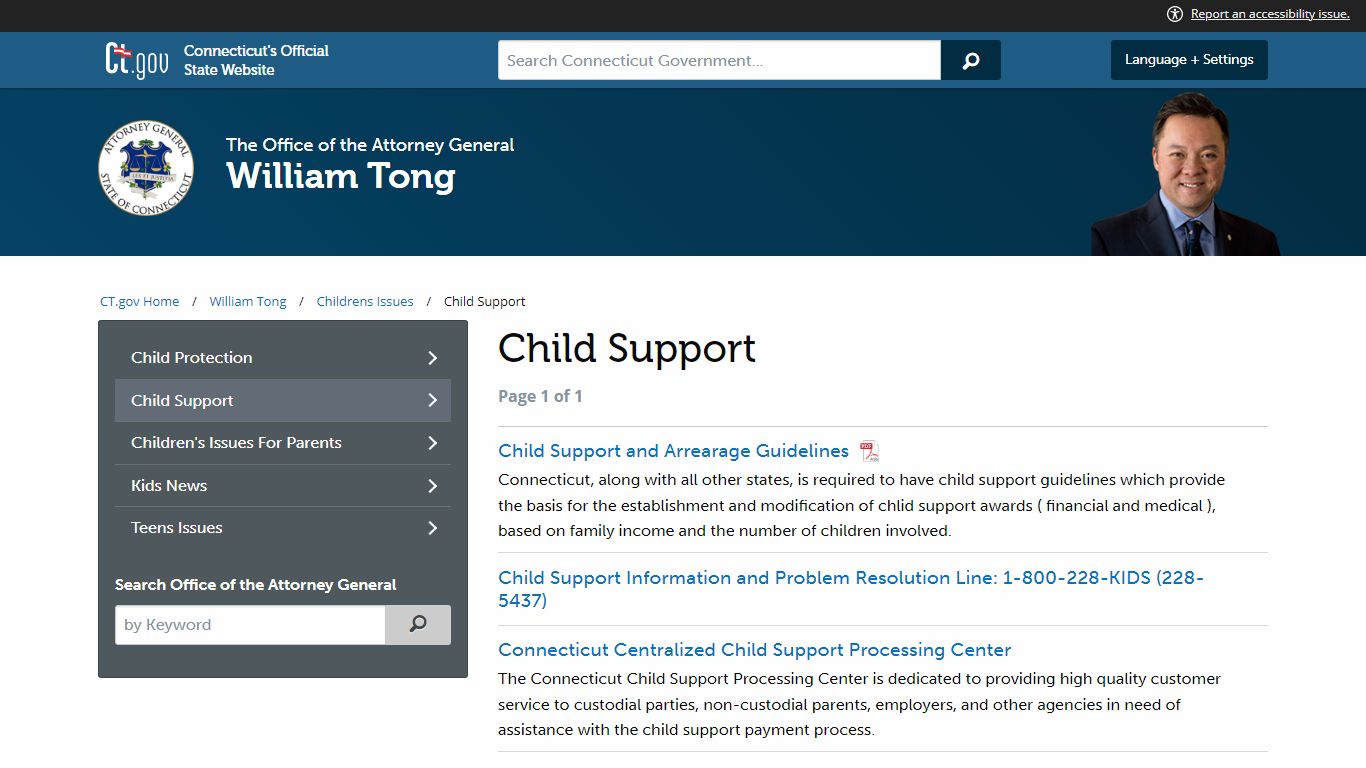 Child Support - ct